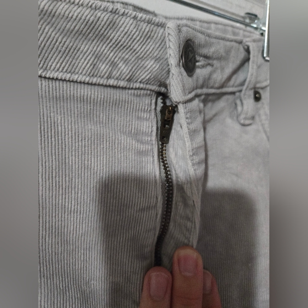 Patagonia Corduroy Pants Womens 32 (14) Gray Skinny Stretch Organic Cotton - Picture 11 of 12